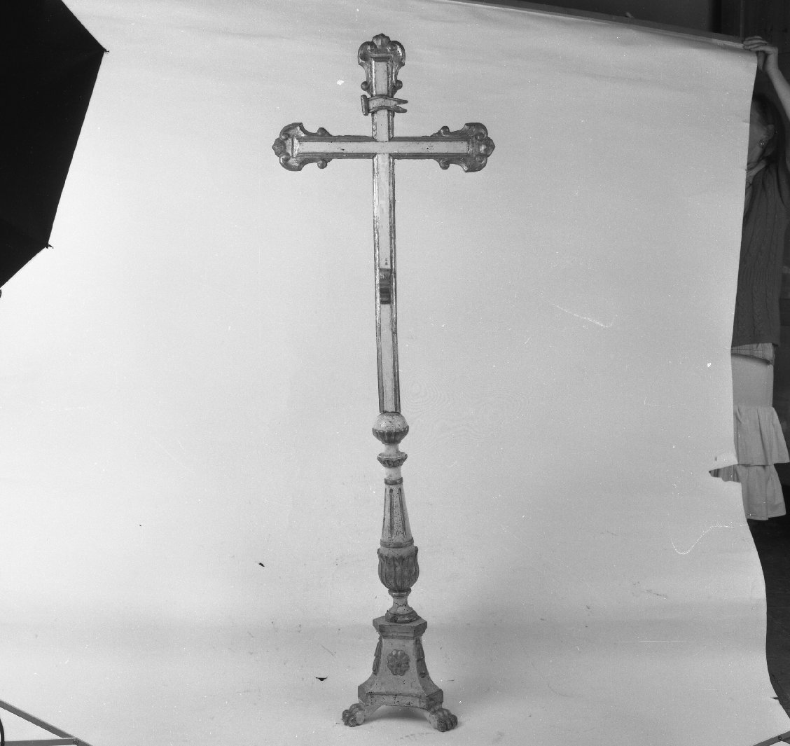 croce d'altare - bottega toscana (prima metà sec. XIX)