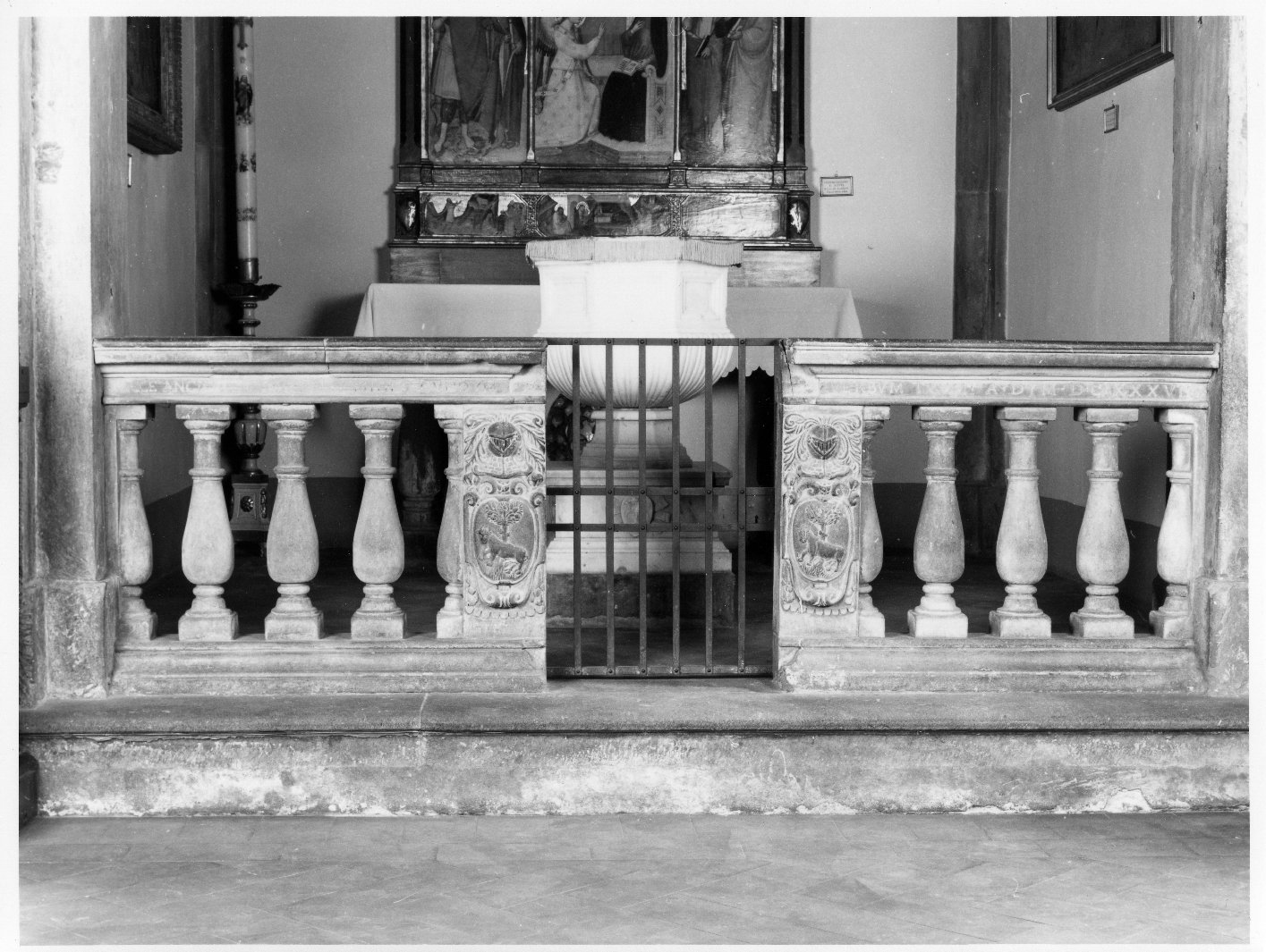 balaustrata - bottega toscana (sec. XVII)