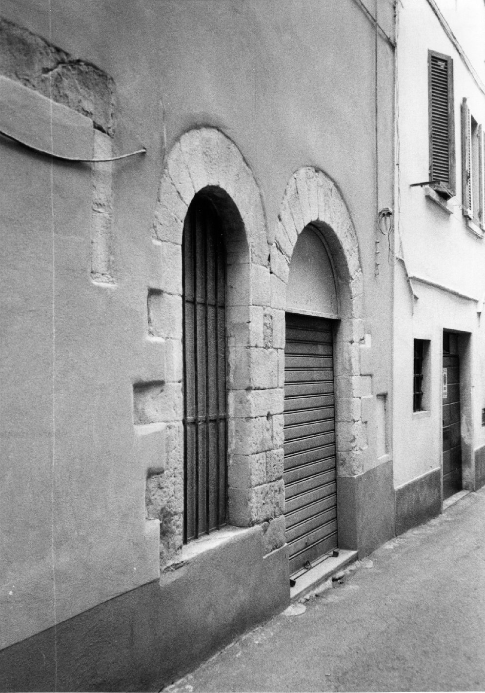 portale - ad arco - bottega di Sansepolcro (sec. XIV)