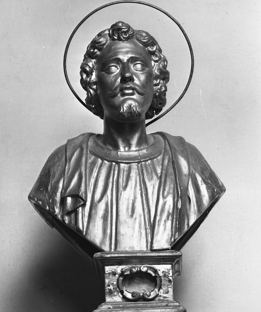 Santo (reliquiario - a busto) - bottega toscana (sec. XVIII)