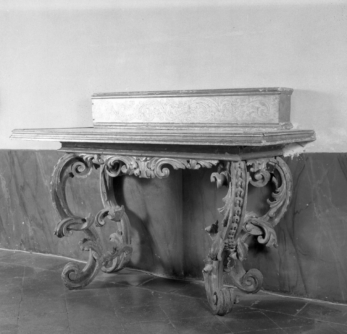 console table - bottega italiana (sec. XVIII)