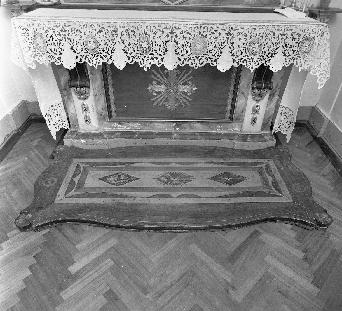 pedana d'altare - bottega toscana (sec. XIX)