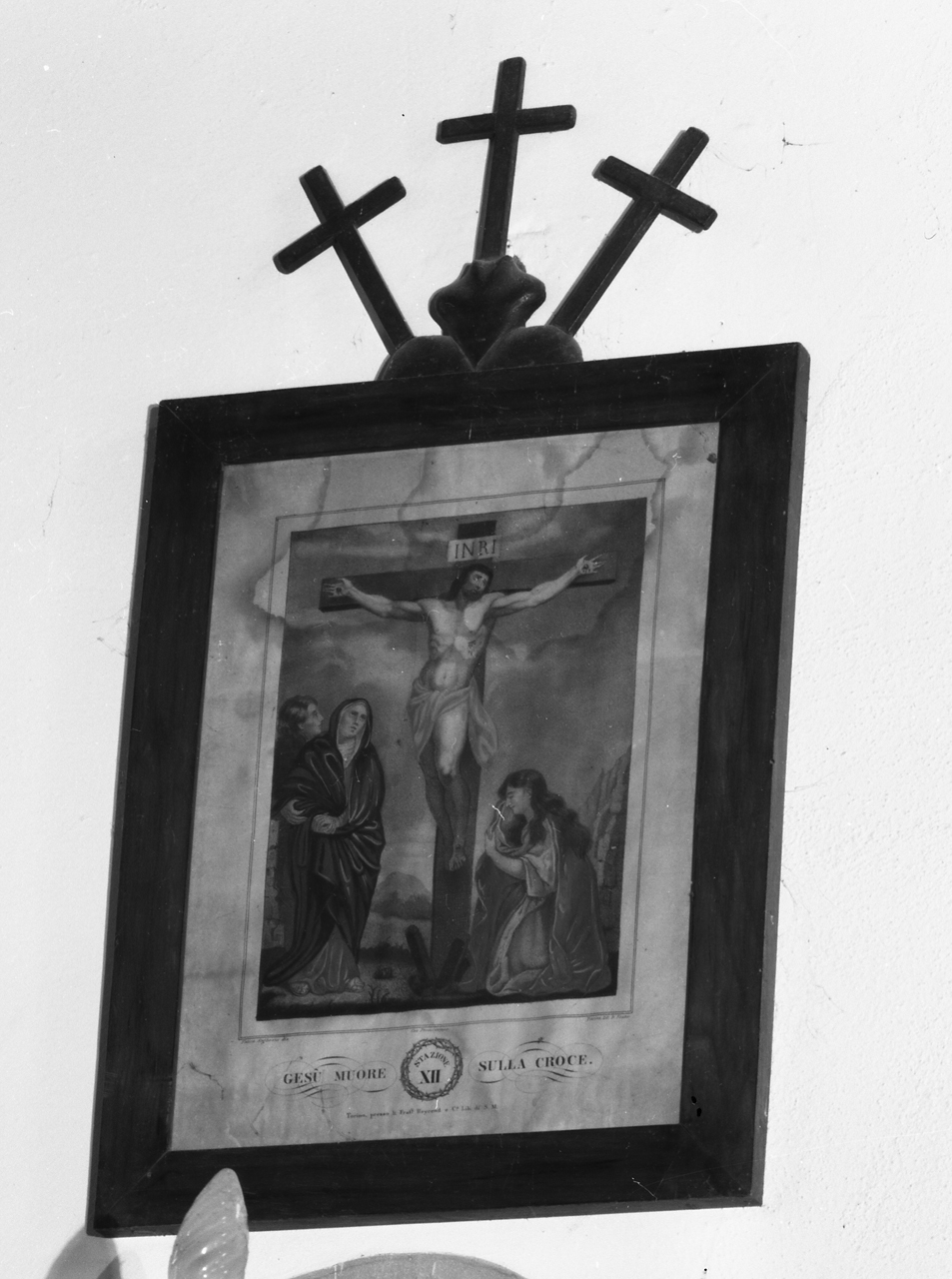 Via Crucis, serie di Seghesio Felice, Festa D (seconda metà sec. XIX)