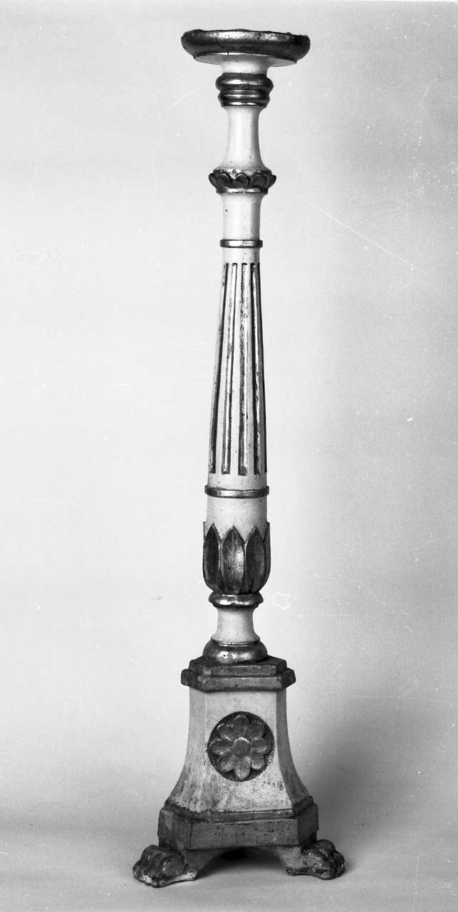 candelabro - bottega toscana (prima metà sec. XIX)