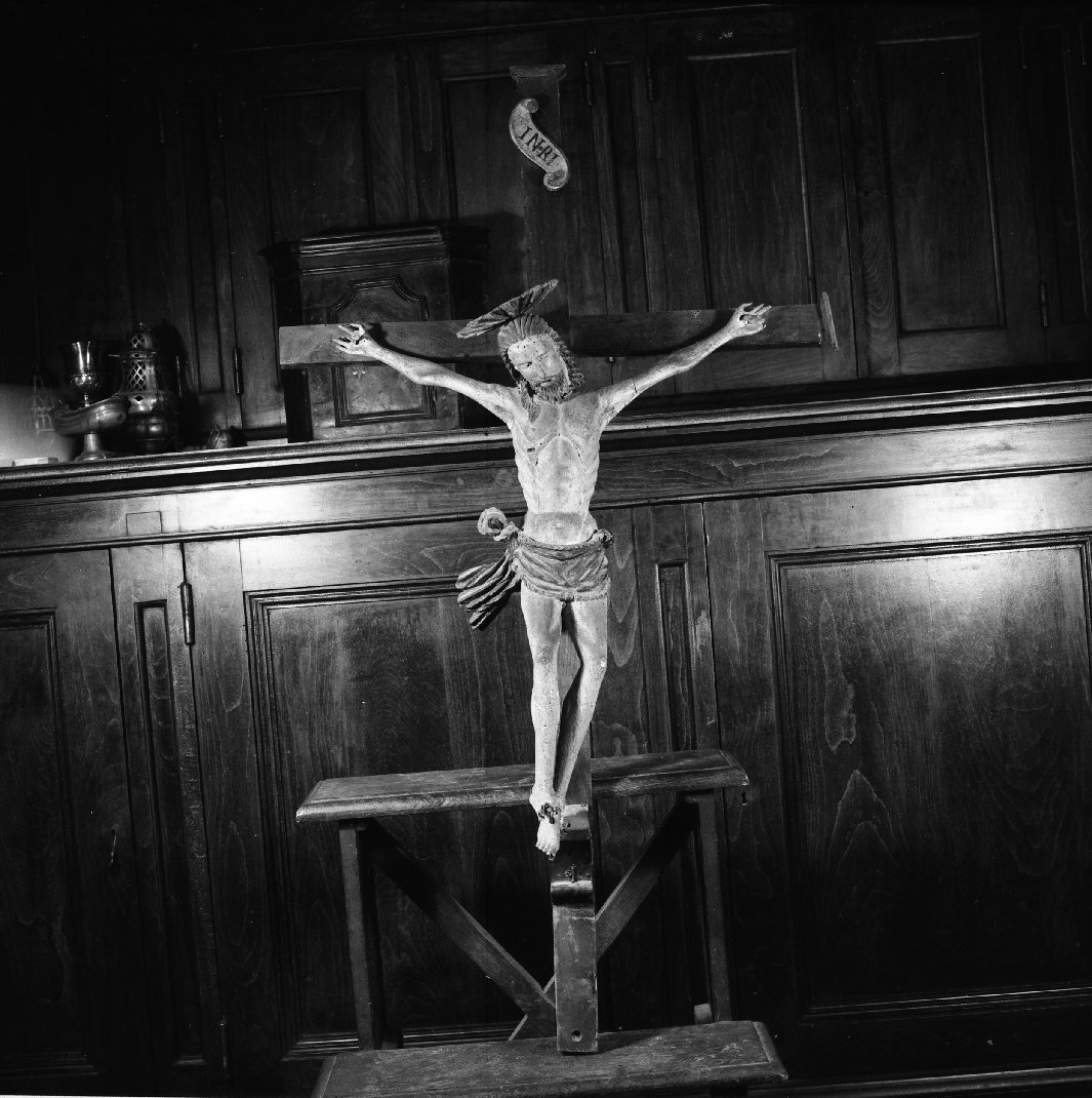 crocifisso - bottega italiana (sec. XVII)