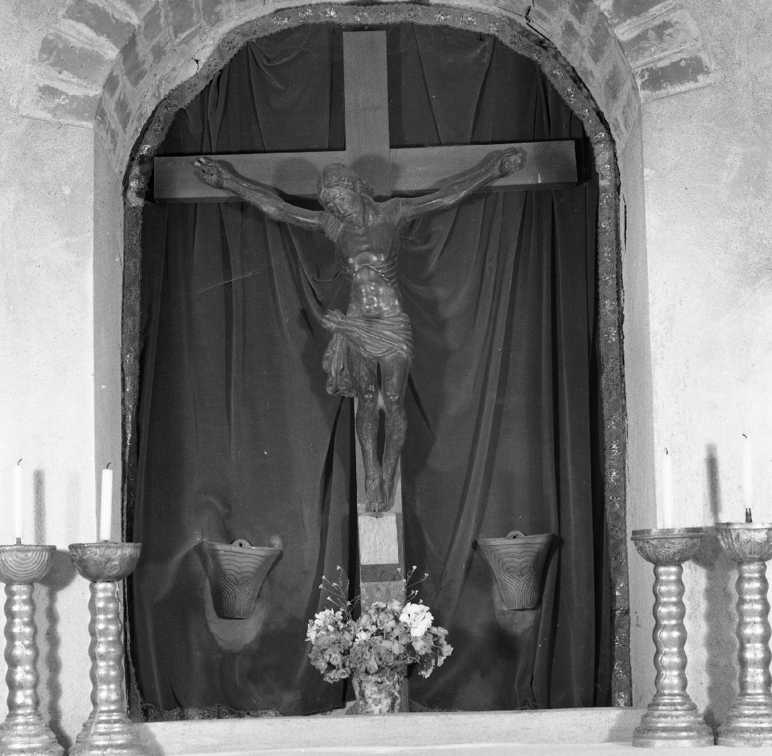 crocifisso - bottega italiana (sec. XVIII)