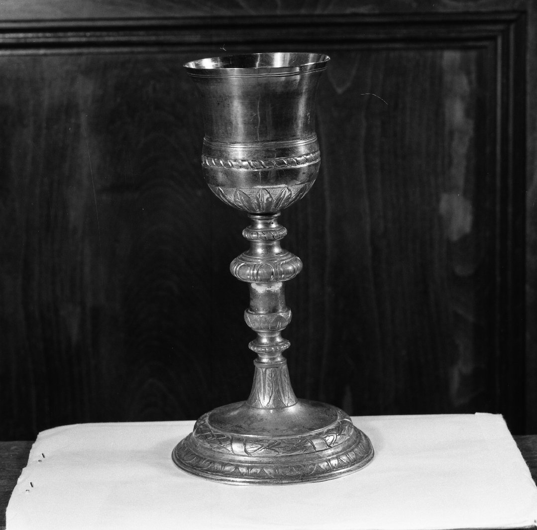 calice - bottega italiana (fine/inizio secc. XVIII/ XIX)