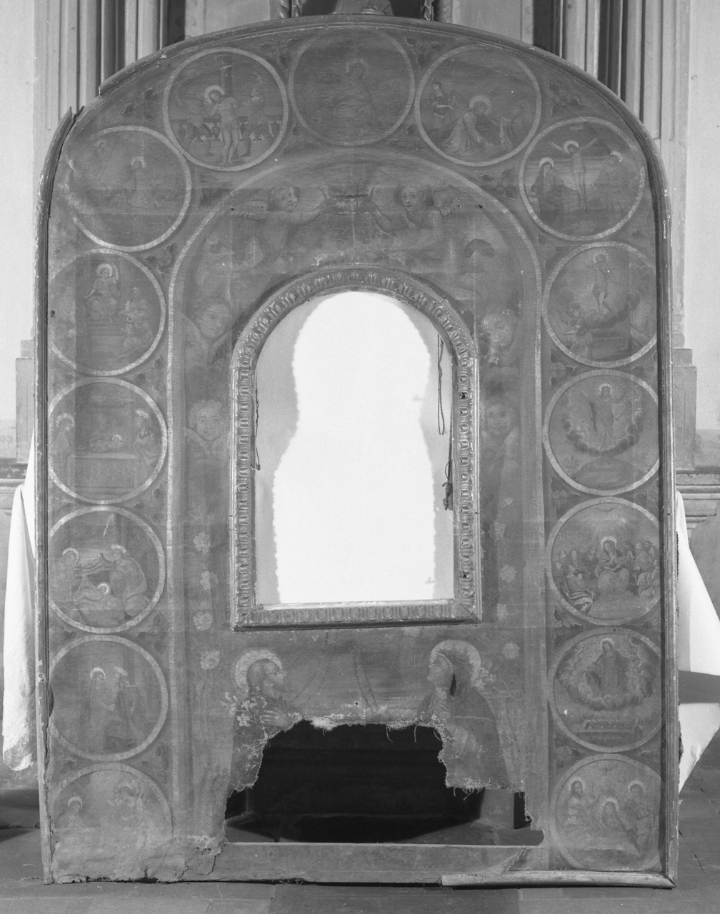 misteri del rosario (dipinto) - ambito italiano (sec. XVII)