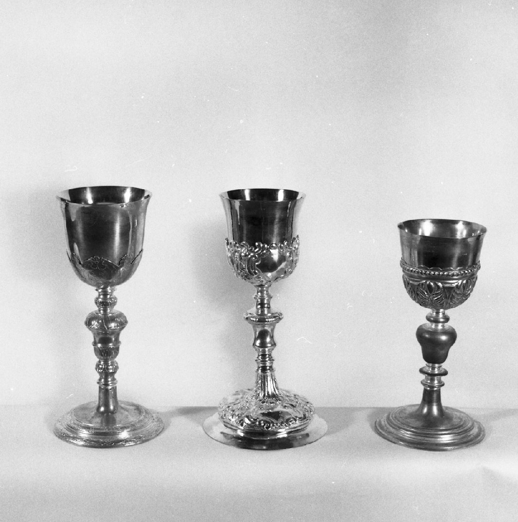 calice - bottega italiana (fine/inizio secc. XVII/ XVIII)