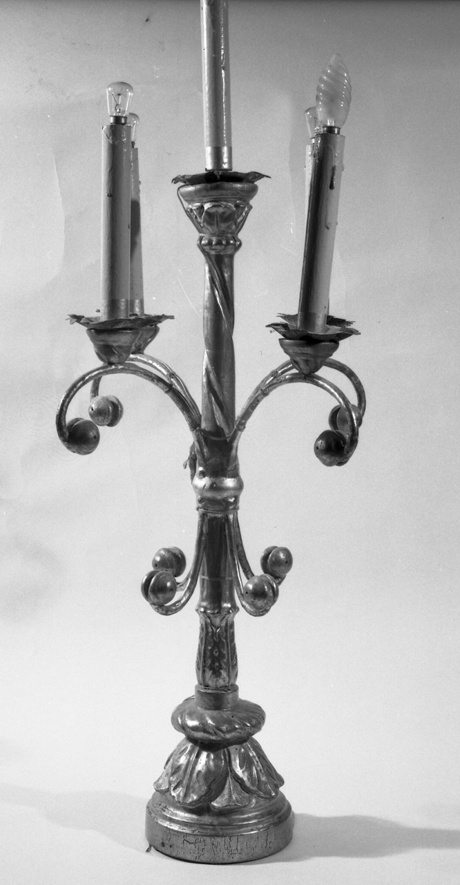 candeliere - bottega Italia centrale (fine sec. XVII)