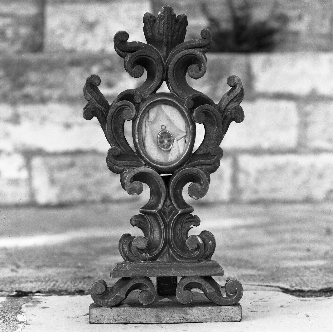 reliquiario - bottega italiana (sec. XVIII)