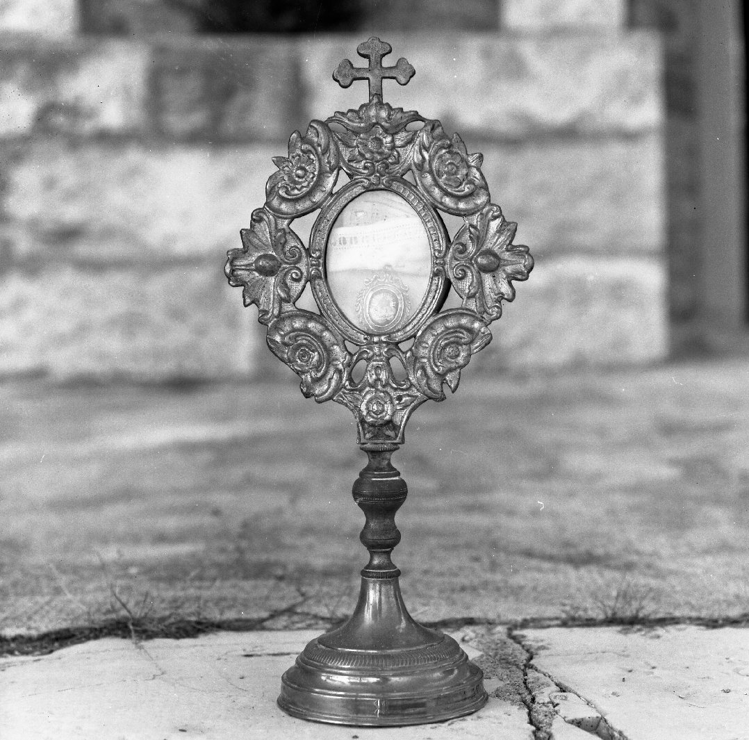 ostensorio - bottega italiana (sec. XIX)
