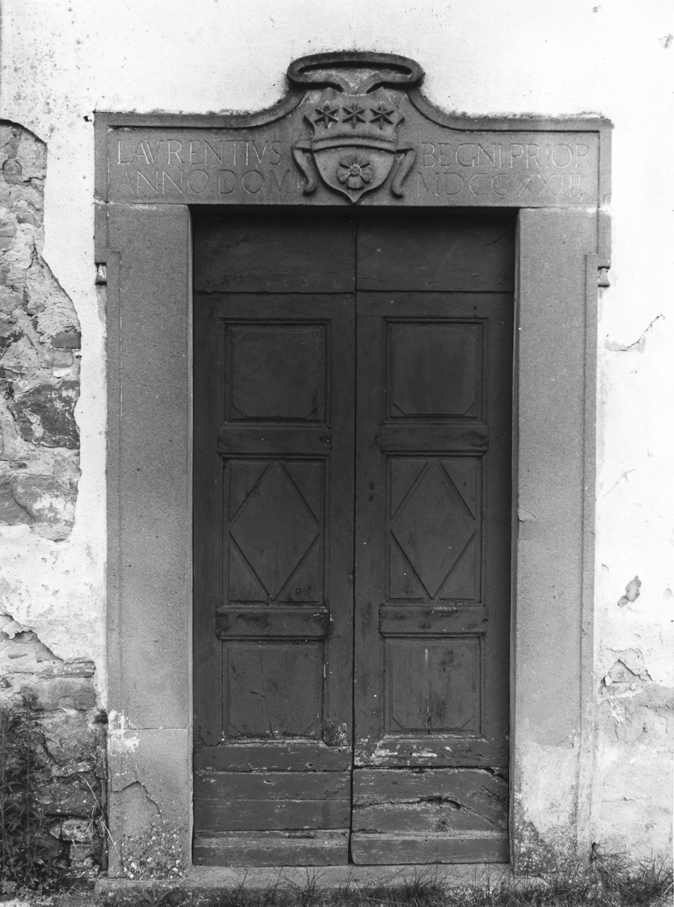 portone - bottega aretina (sec. XVIII)