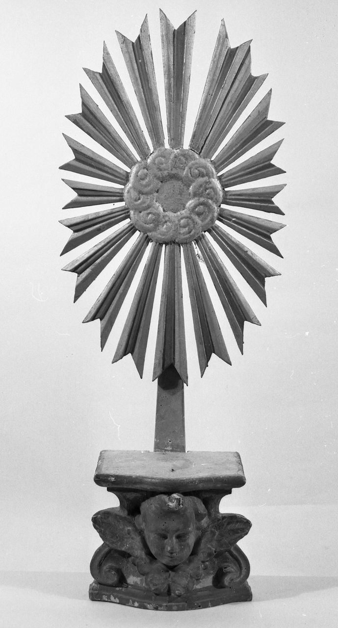 tronetto per esposizione eucaristica - bottega toscana (seconda metà sec. XIX)