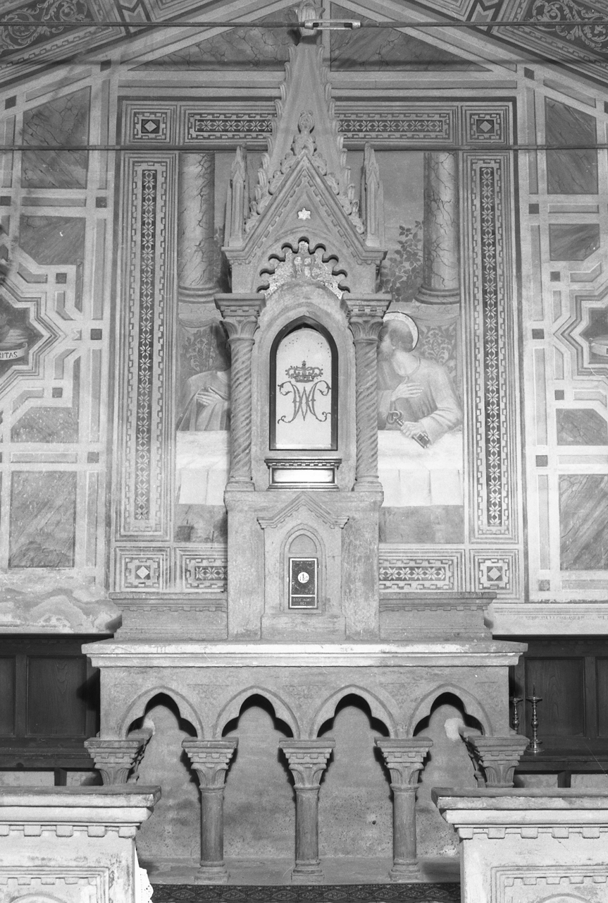 altare maggiore - bottega toscana (metà sec. XX)