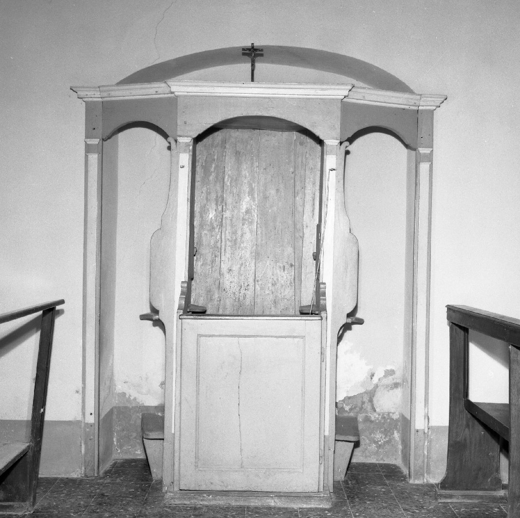 confessionale - bottega tosco-umbra (sec. XIX)