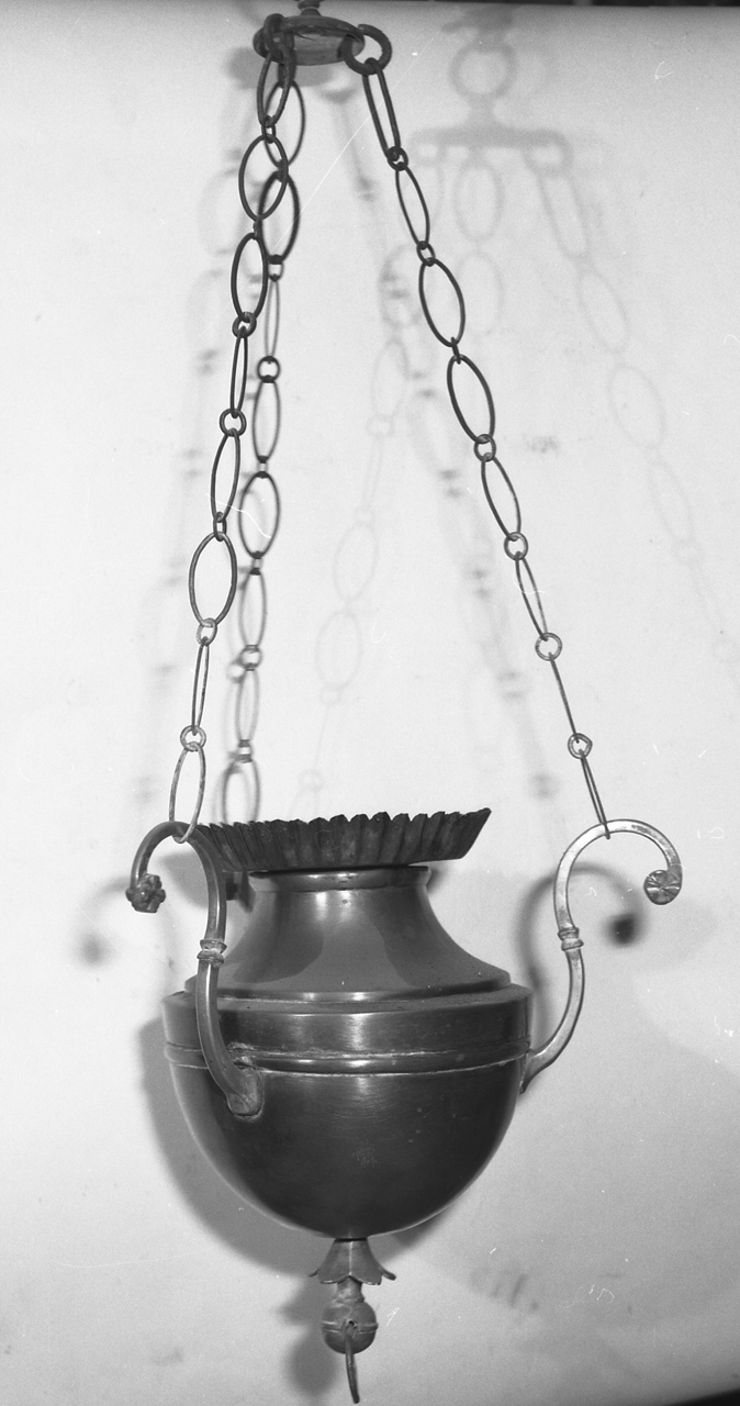 lampada pensile - bottega toscana (sec. XIX)