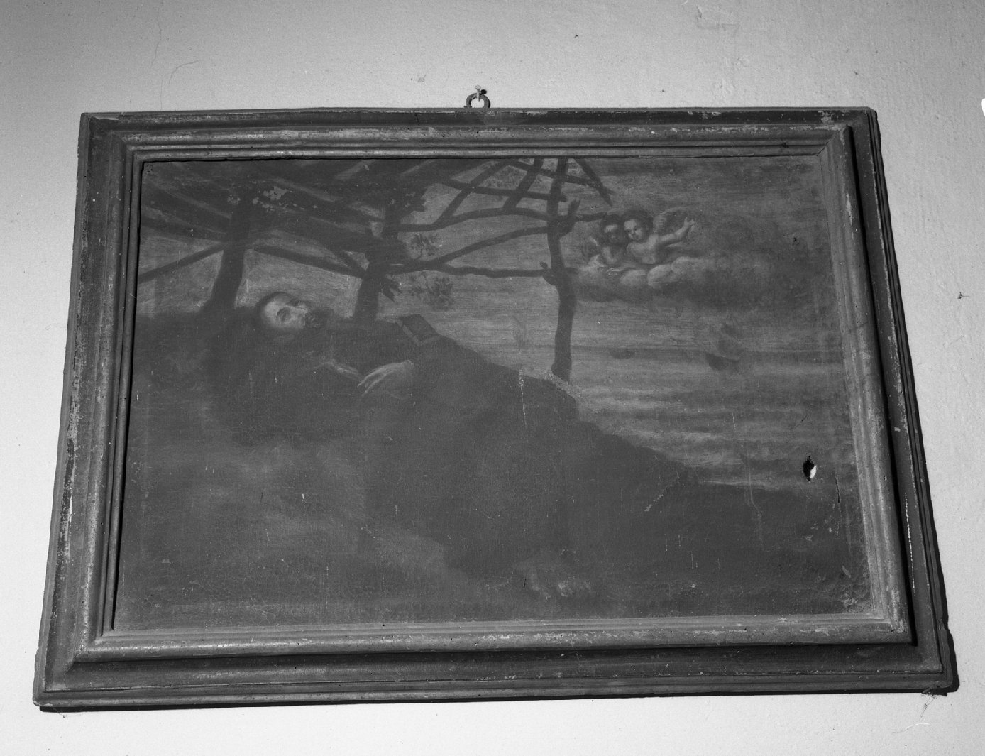 estasi di San Francesco d'Assisi (dipinto) - ambito toscano (sec. XVII)