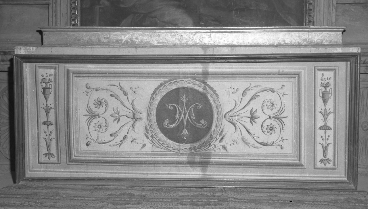 paliotto - manifattura aretina (fine sec. XVIII)