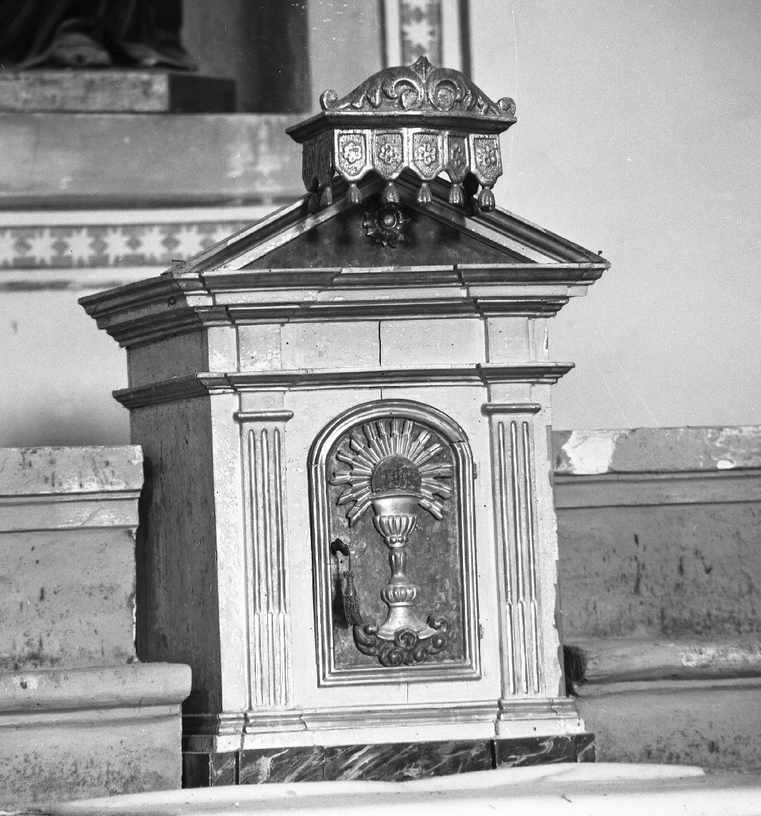 tabernacolo - bottega toscana (sec. XVIII)