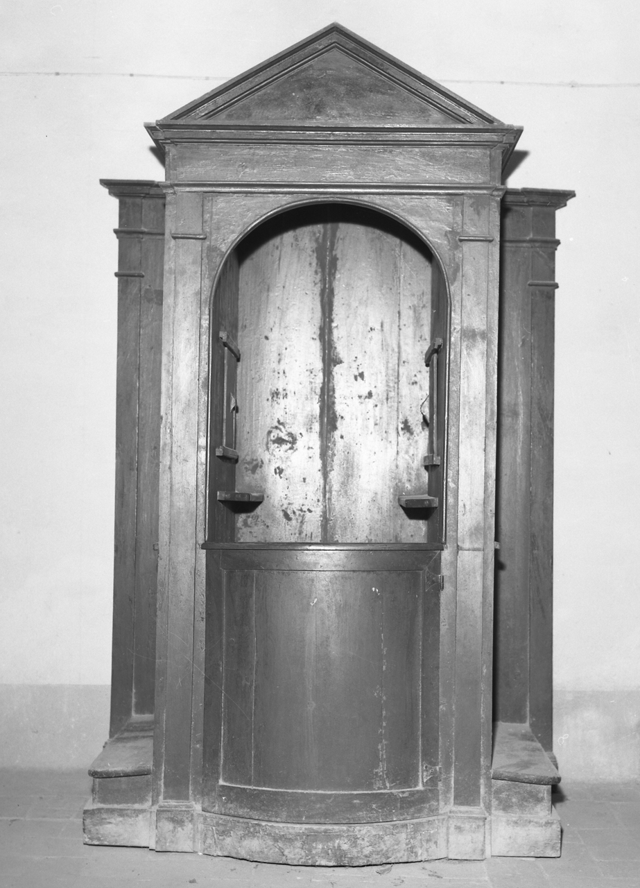 confessionale, serie - bottega tosco-umbra (sec. XIX)