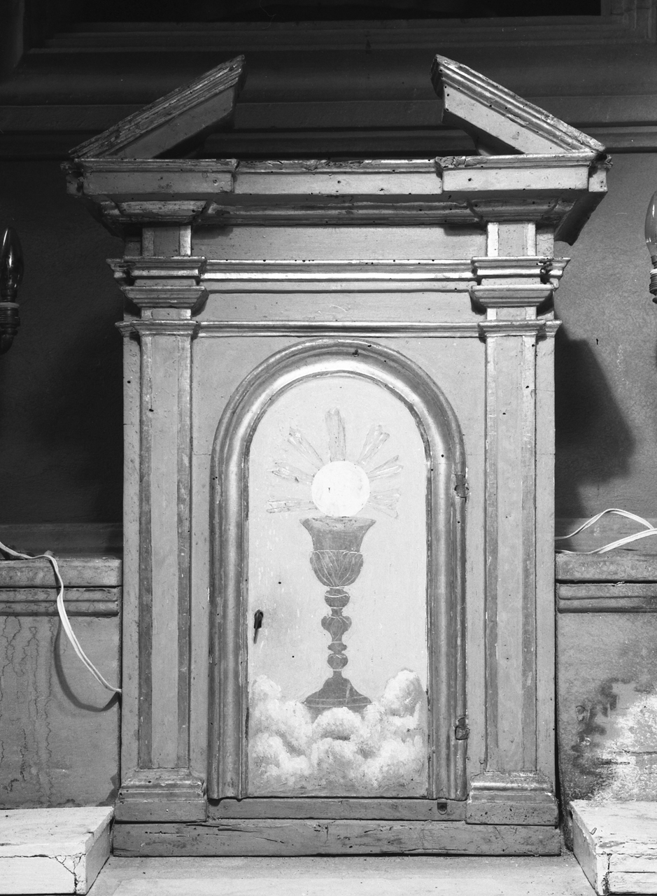 tabernacolo - bottega tosco-umbra (fine/inizio secc. XVIII/ XIX)