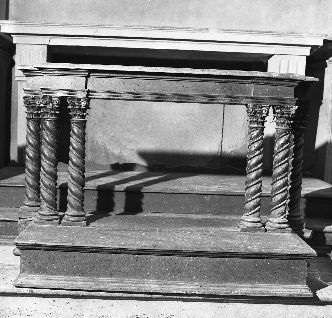 inginocchiatoio - bottega toscana (inizio sec. XVIII)