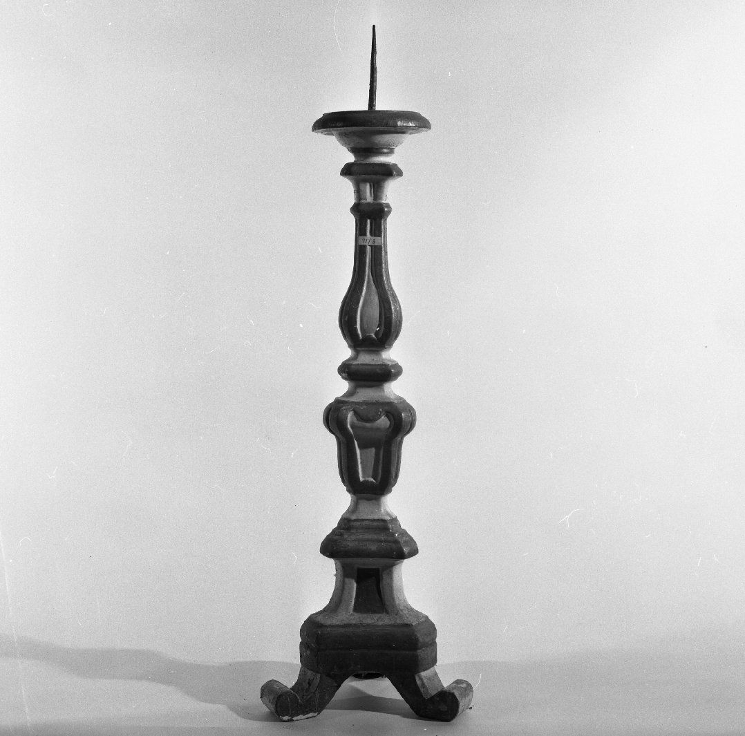 candeliere, serie - bottega toscana (fine sec. XVIII)