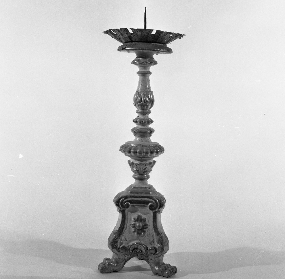 candeliere, serie - bottega toscana (fine sec. XVIII)