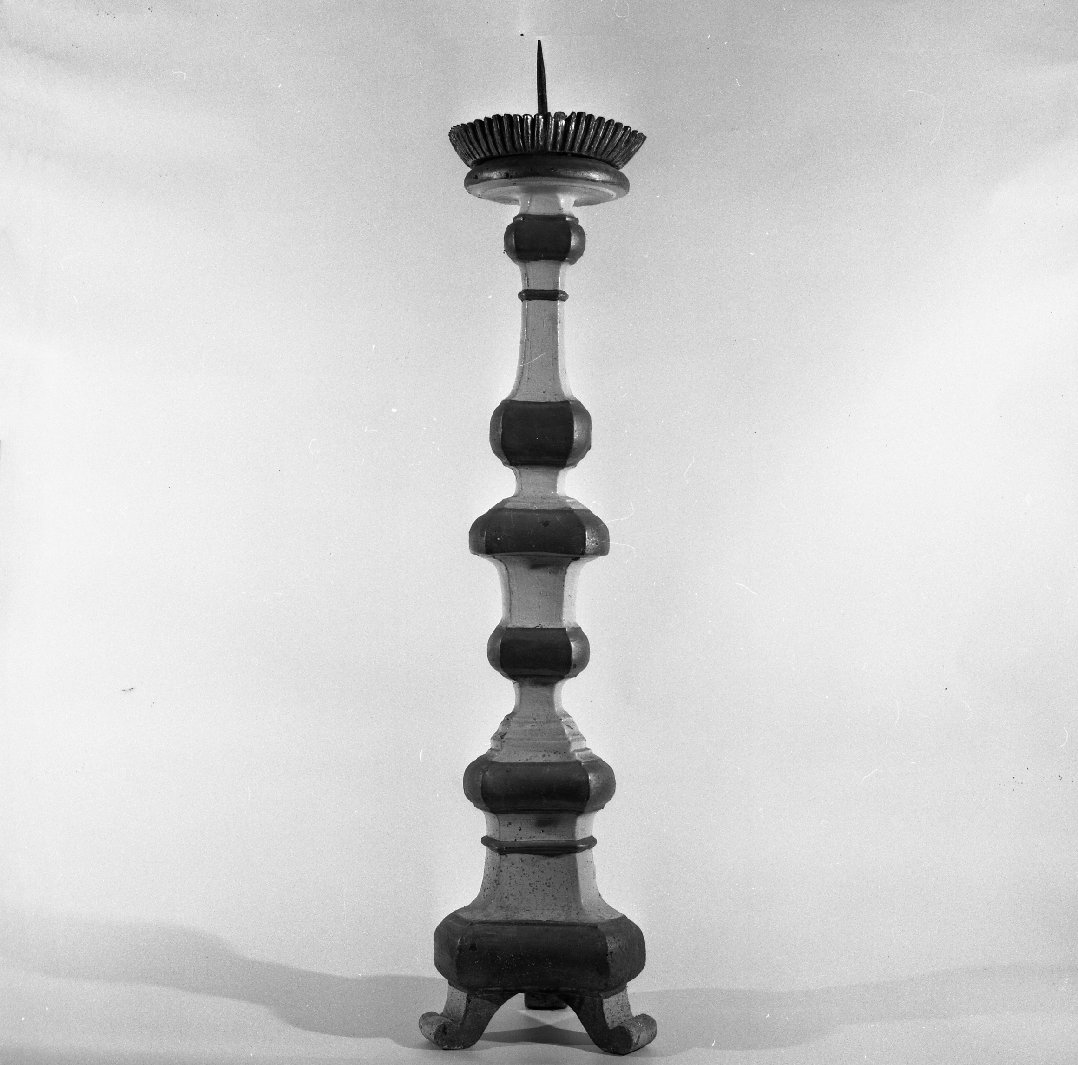 candeliere, serie - bottega toscana (fine sec. XVIII)