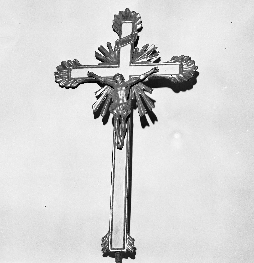 croce d'altare - bottega toscana (prima metà sec. XIX)