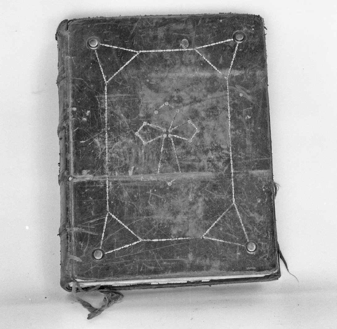 coperta di libro liturgico - bottega fiorentina (sec. XIX)