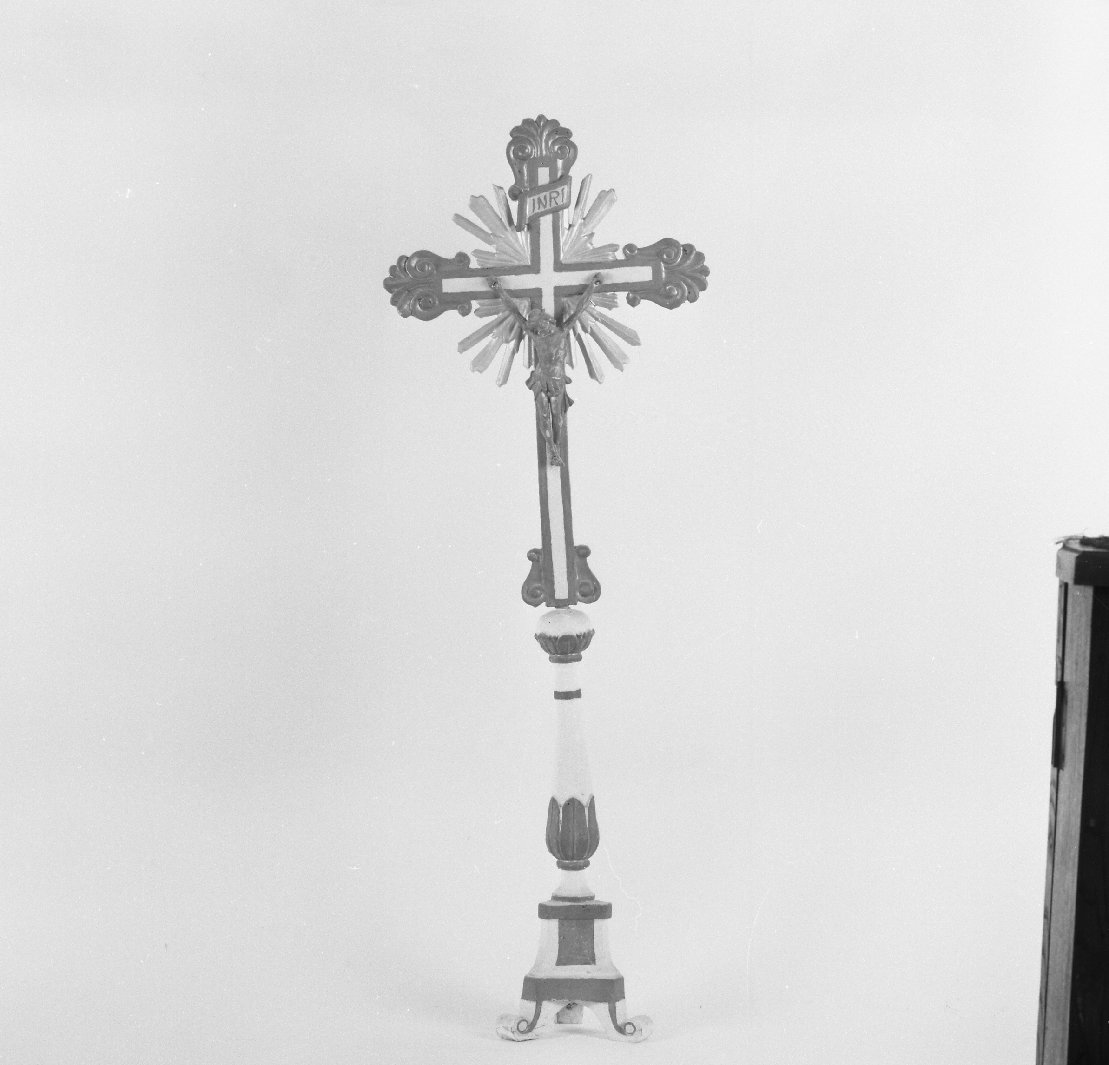 croce d'altare - bottega toscana (fine sec. XVIII)
