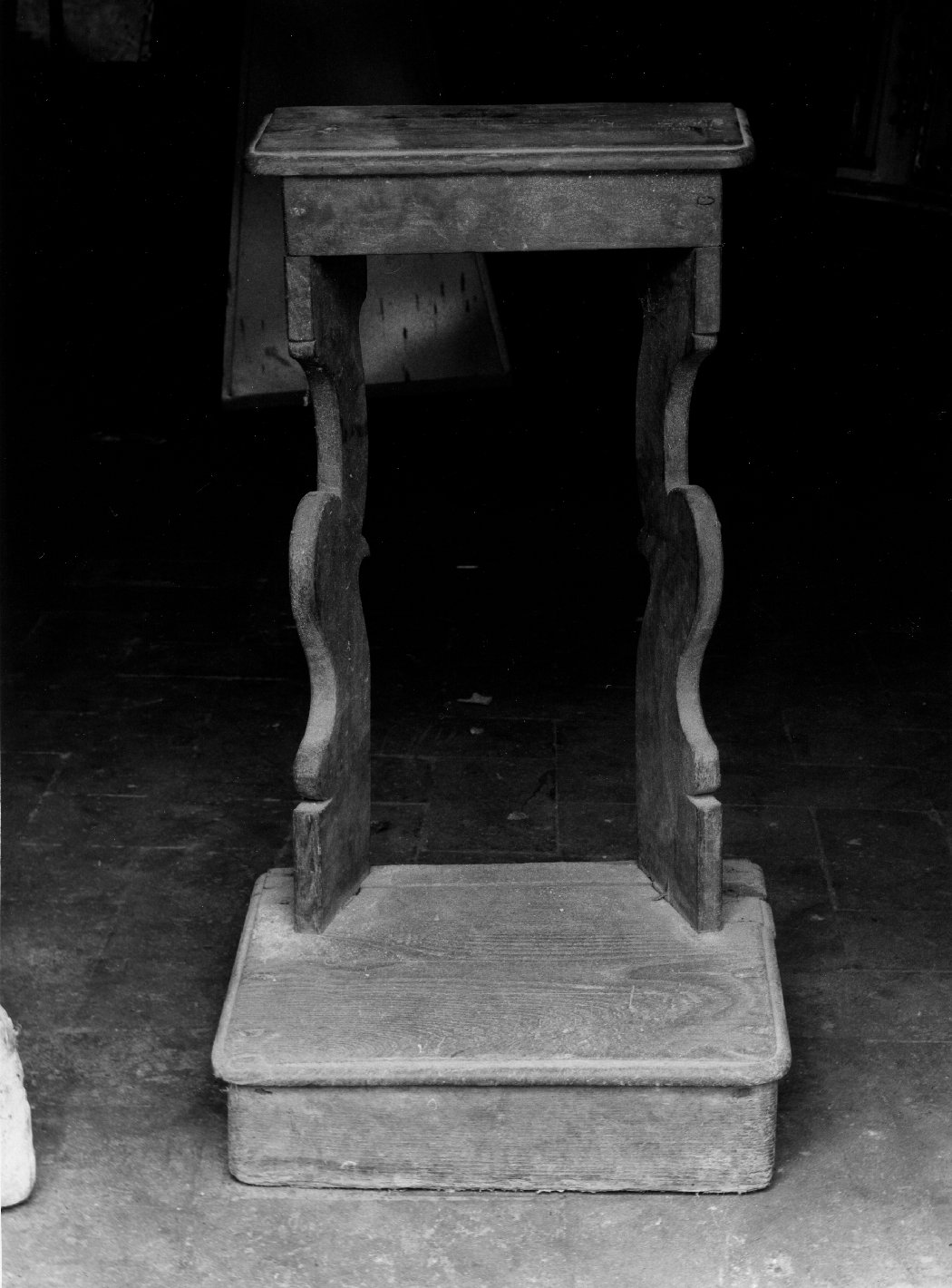 inginocchiatoio - bottega toscana (sec. XIX)