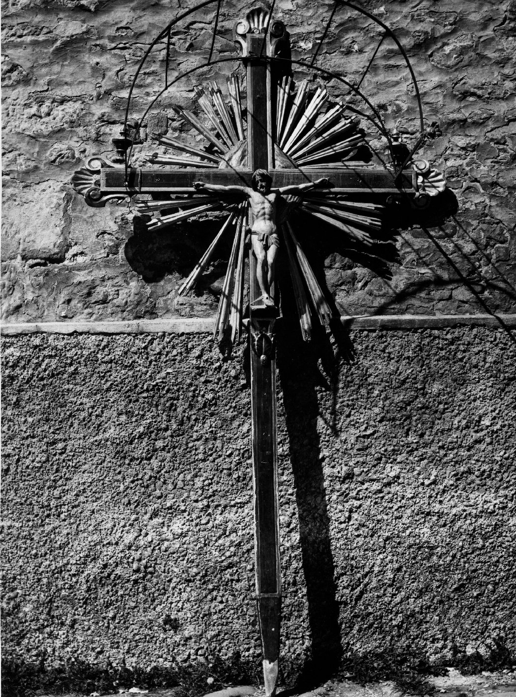 croce processionale - bottega toscana (fine/inizio secc. XIX/ XX)