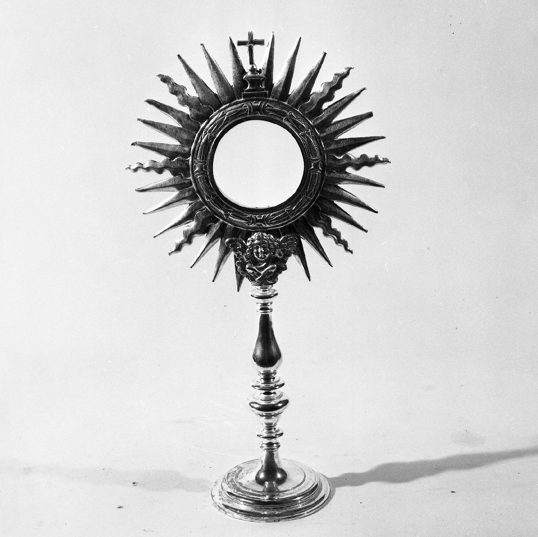 ostensorio - bottega italiana (sec. XVIII)