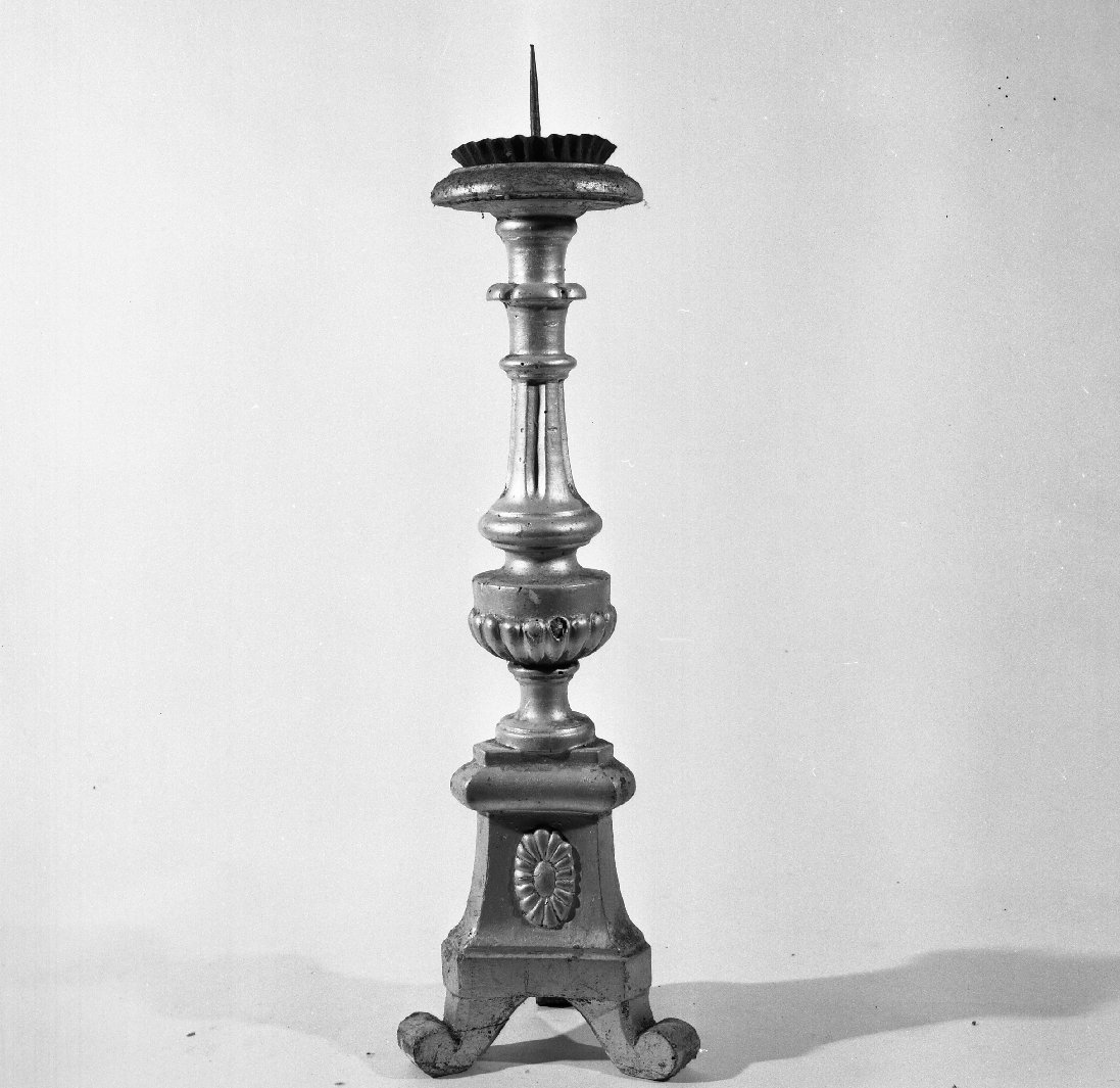 candeliere, serie - bottega toscana (sec. XVIII)