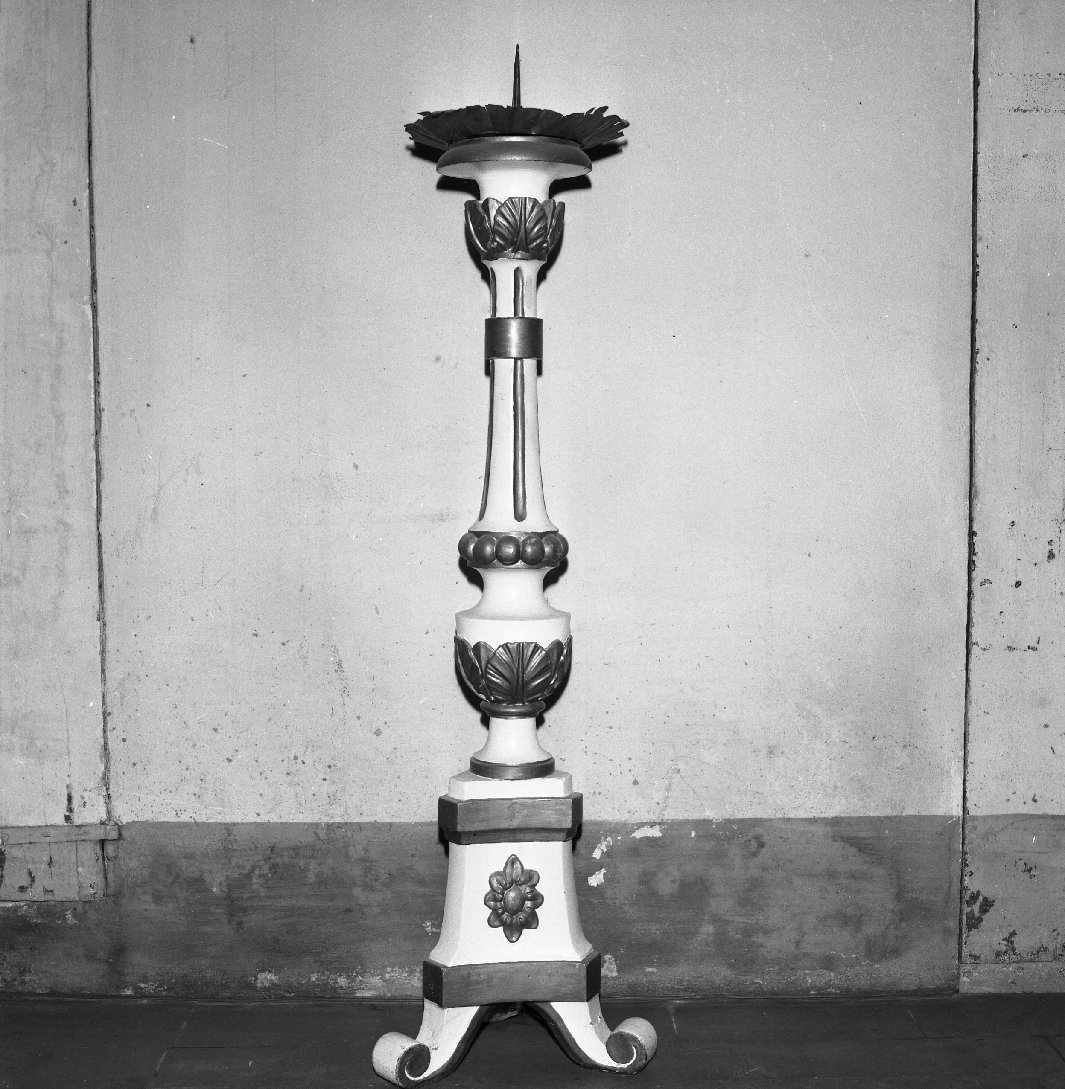 candeliere, serie - bottega toscana (sec. XIX)