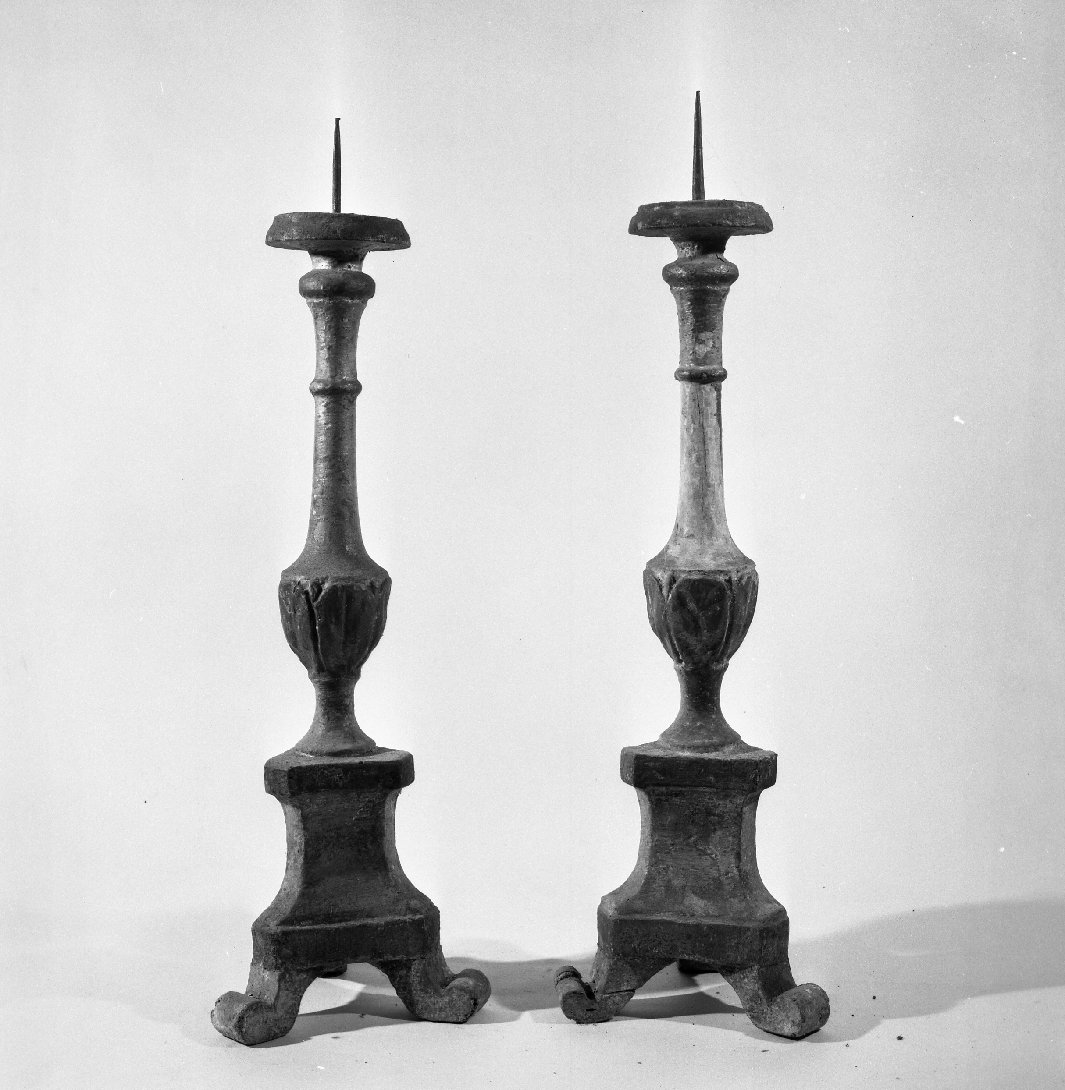 candeliere, serie - bottega toscana (sec. XIX)