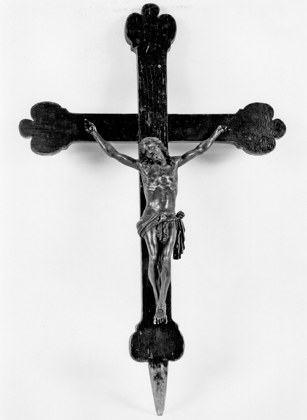 croce processionale - bottega toscana (fine sec. XIX)