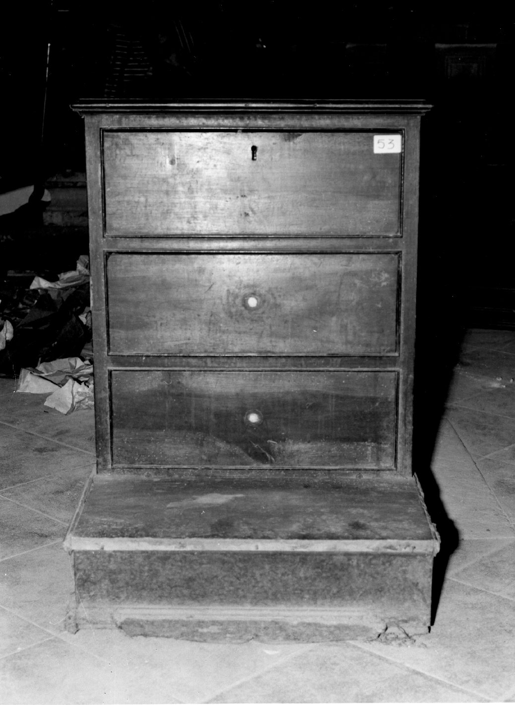 inginocchiatoio - bottega toscana (seconda metà sec. XIX)