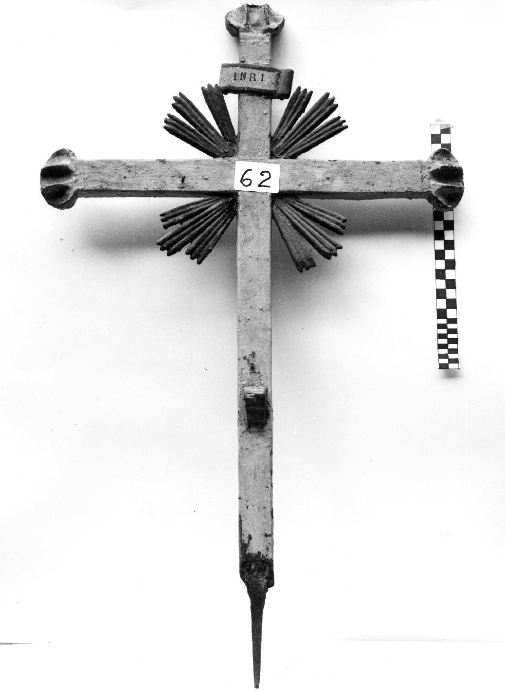 croce processionale - bottega toscana (seconda metà sec. XVIII)