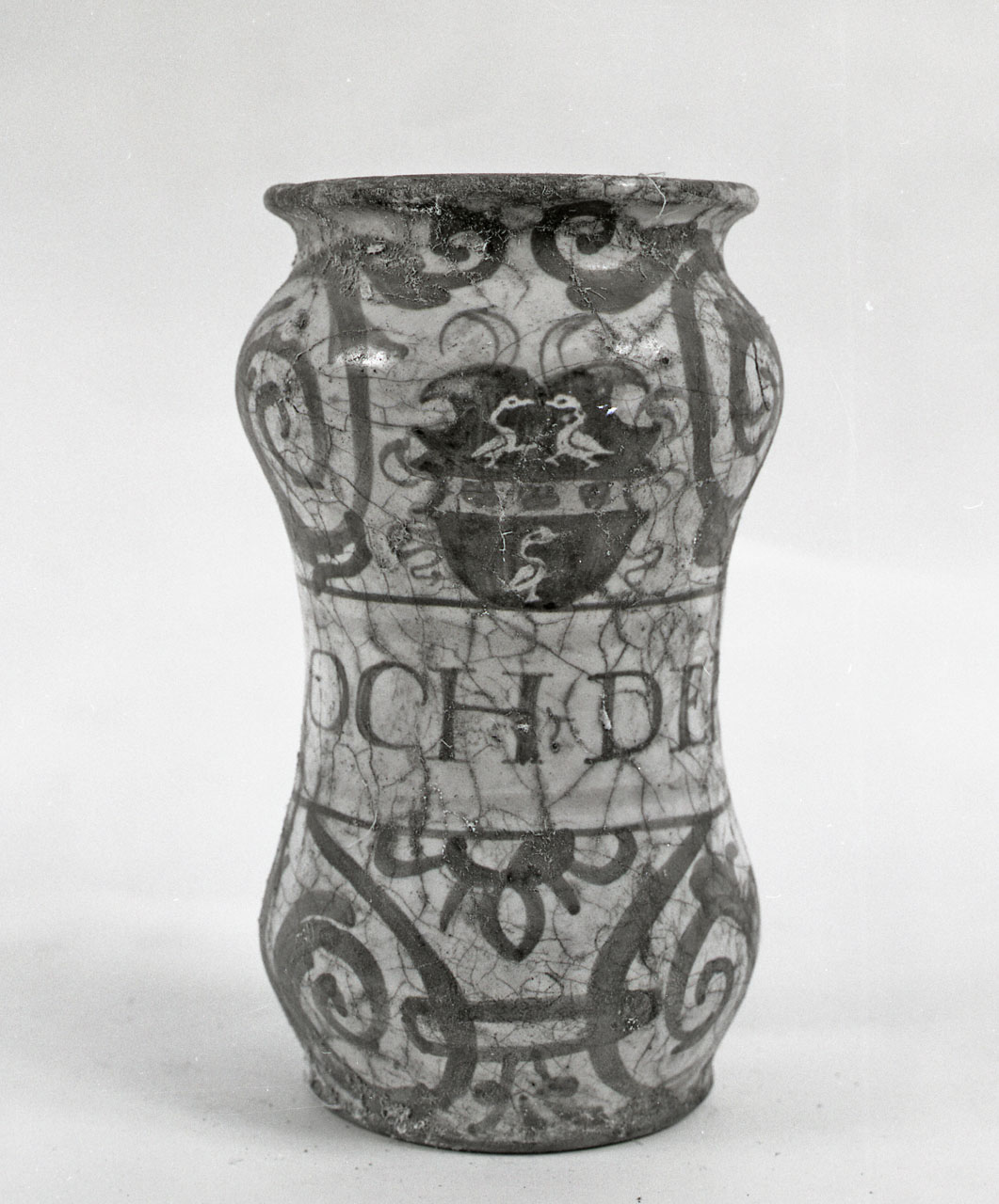 vaso da farmacia - bottega di Casteldurante (seconda metà sec. XVI)