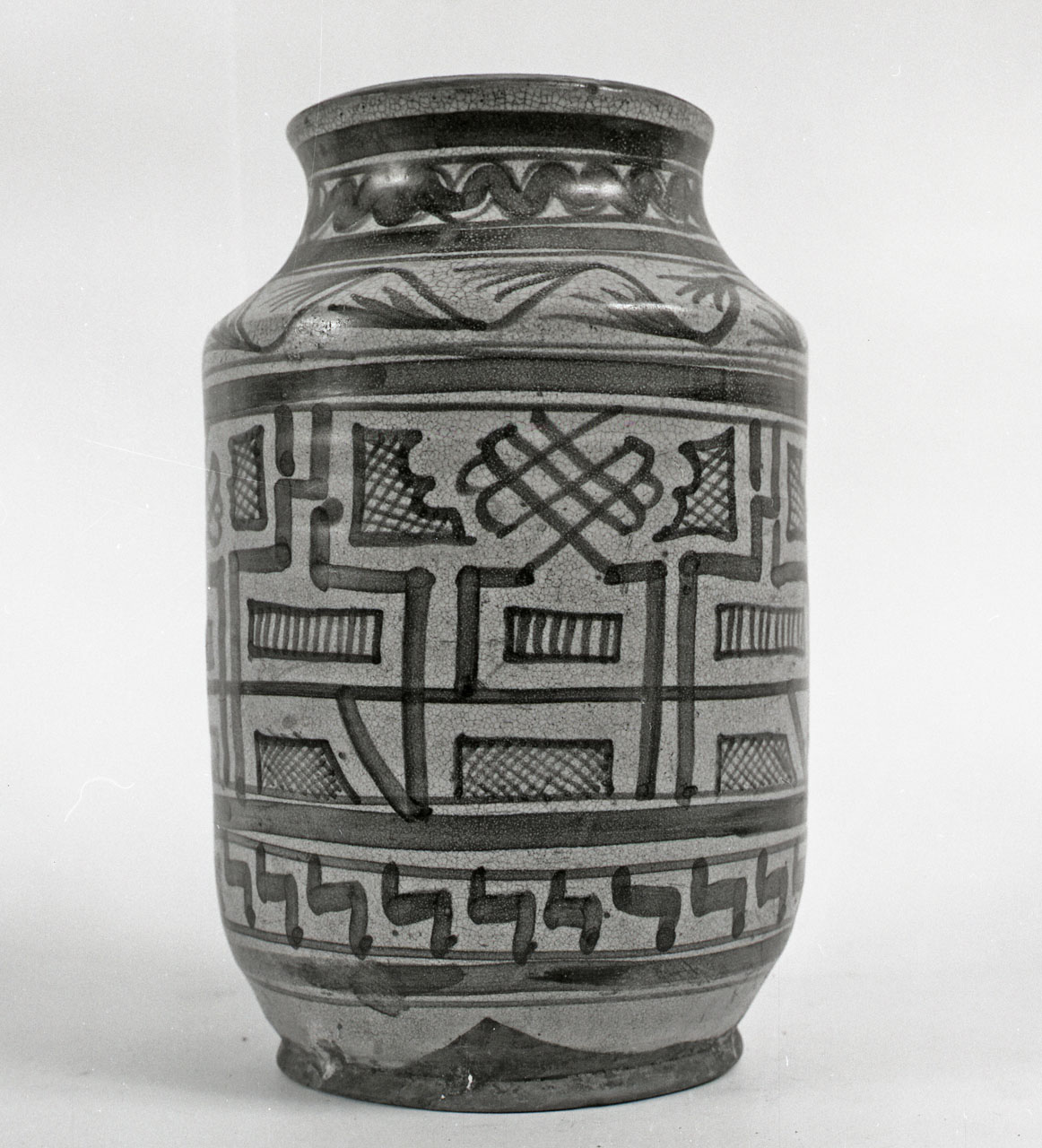 vaso da farmacia - bottega toscana (sec. XV)