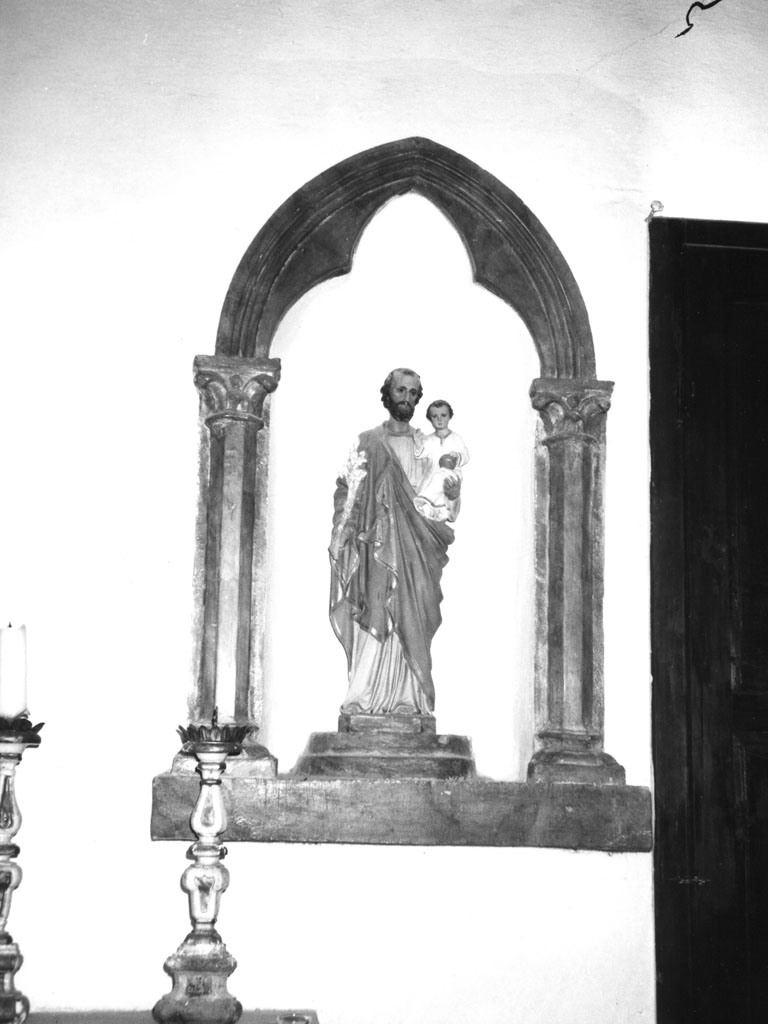 nicchia - manifattura toscana (primo quarto sec. XX)