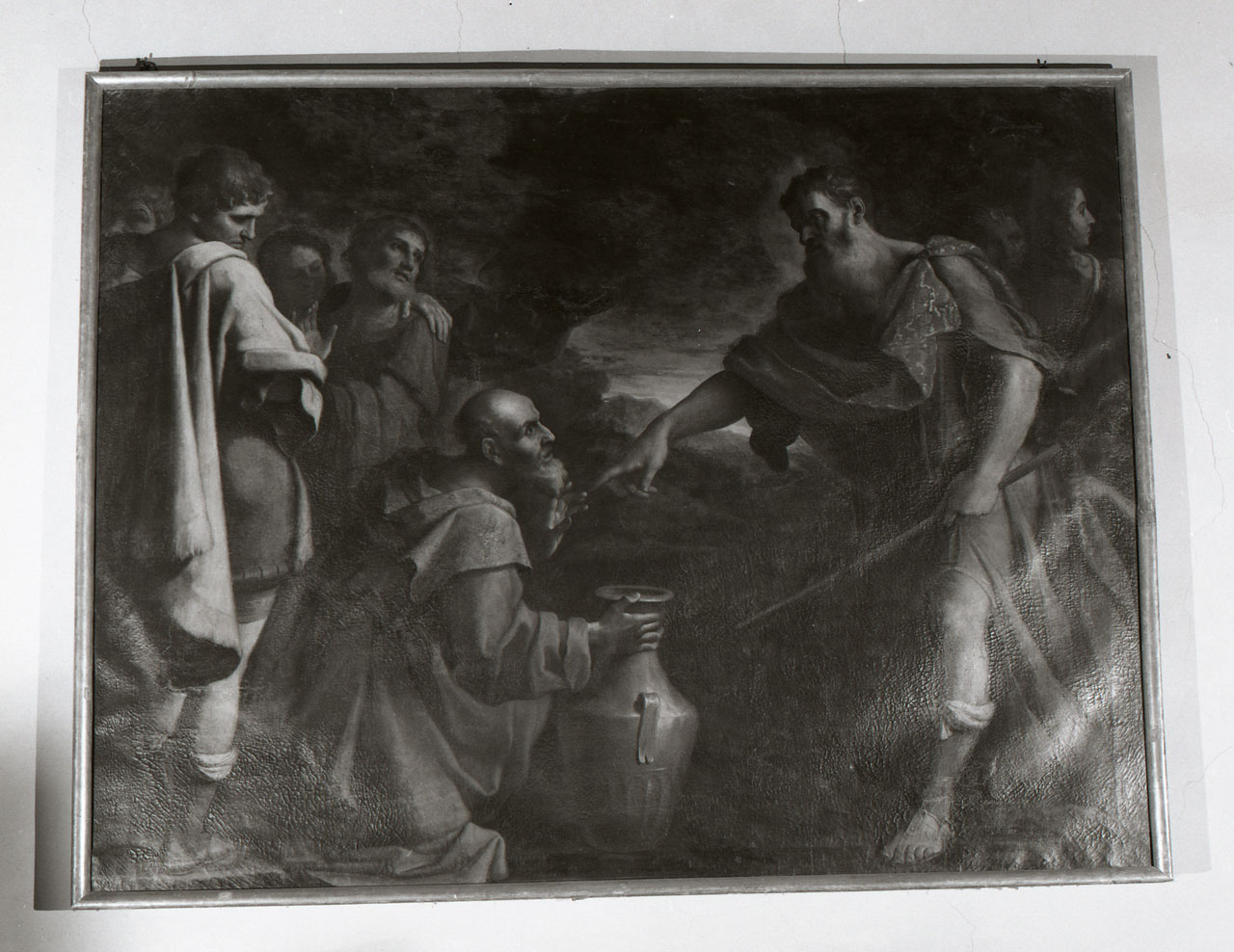 Aronne come personificazione dell'Antico Testamento (dipinto, opera isolata) di Cerrini Giovanni Domenico detto Cavaliere Perugino (attribuito) (sec. XVII)