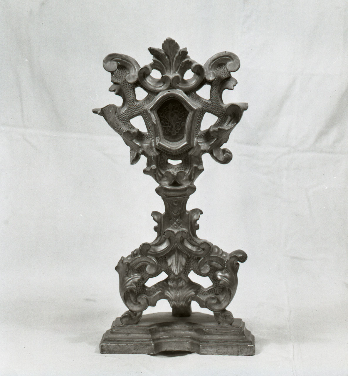 reliquiario - a ostensorio, serie - bottega toscana (fine sec. XVIII)