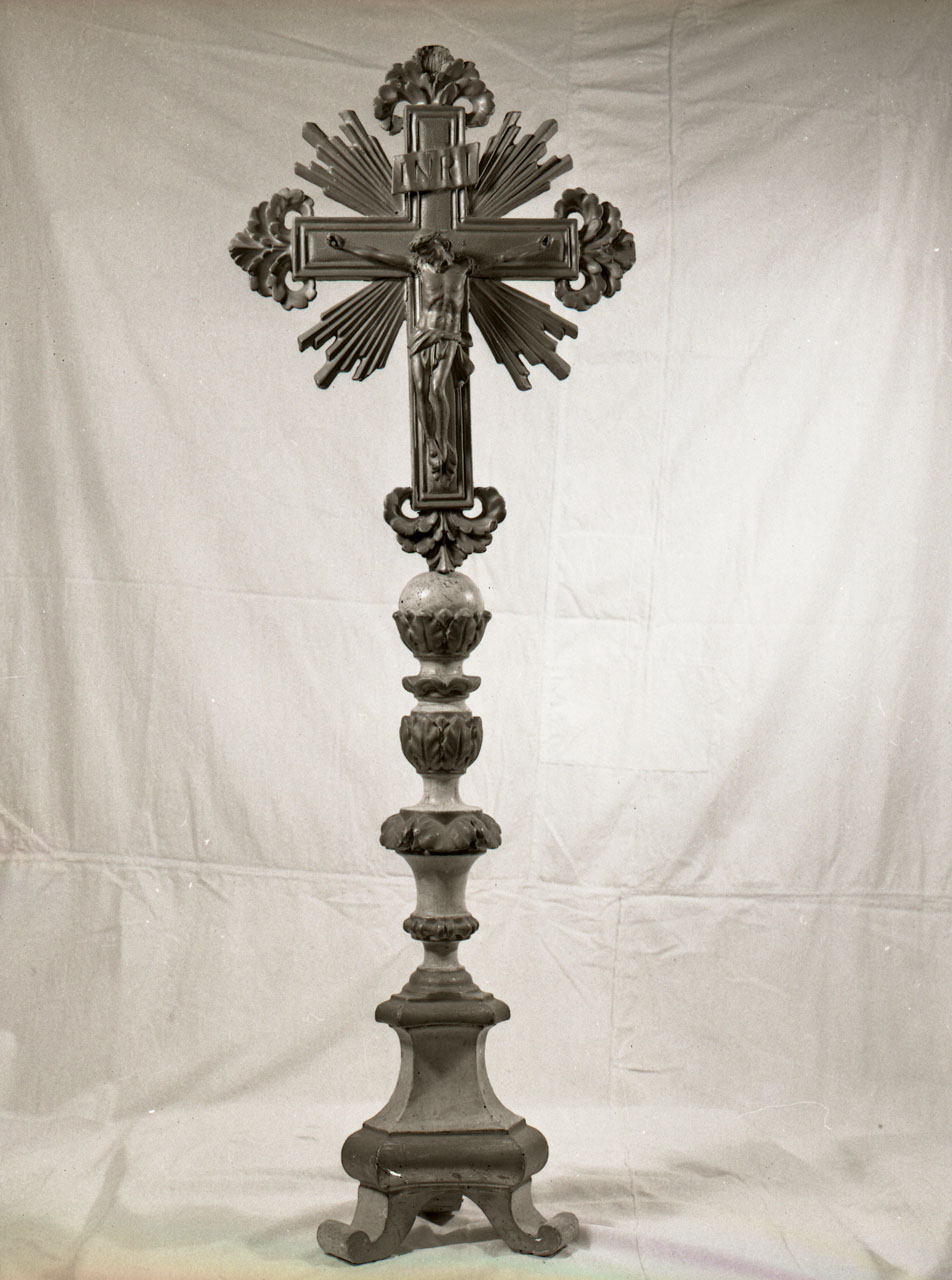 croce d'altare - bottega toscana (fine sec. XVIII)