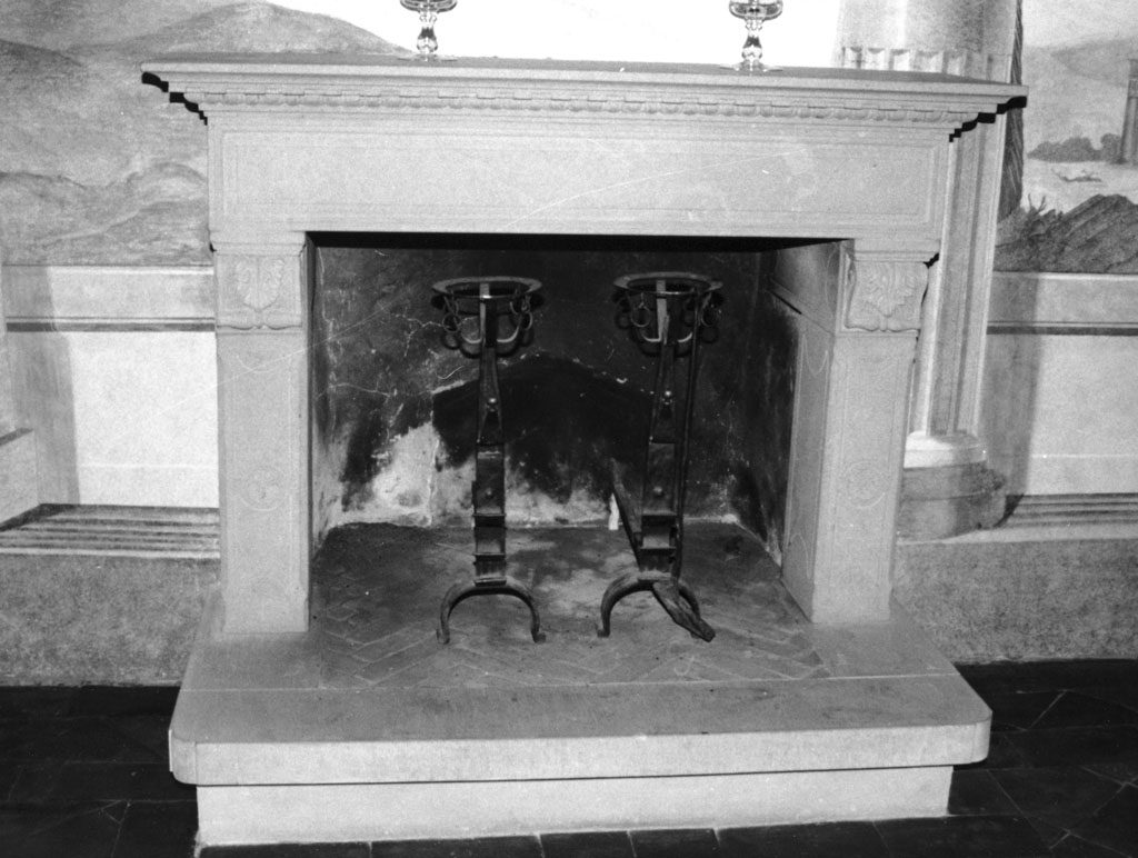 caminetto - bottega toscana (fine sec. XX)