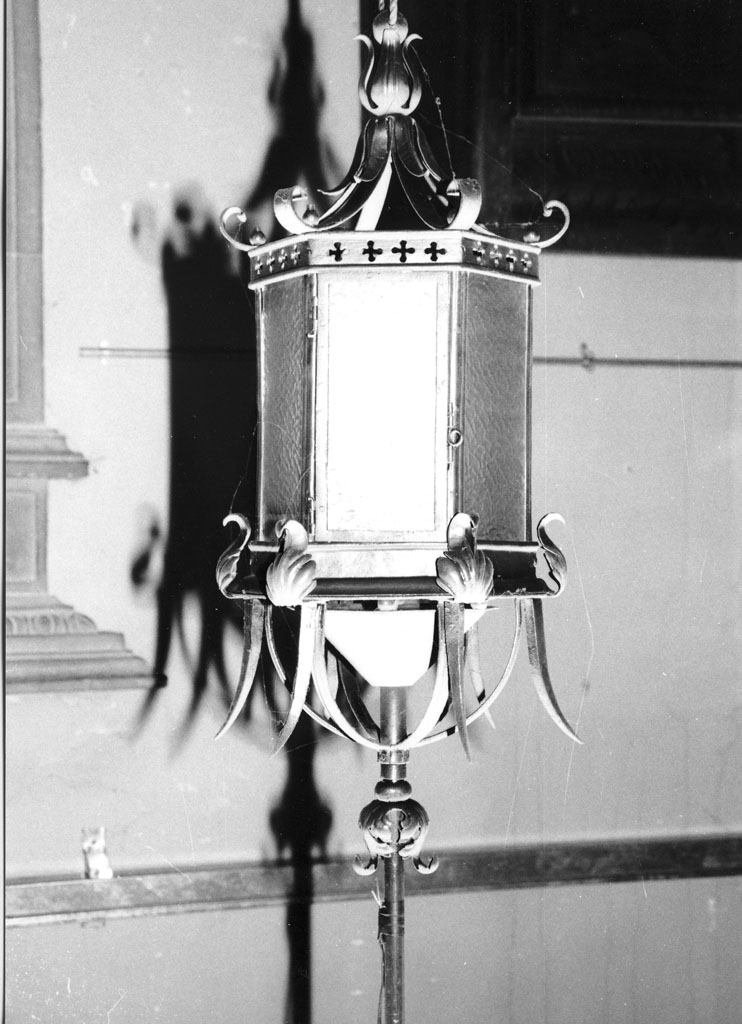 lampadario - bottega aretina (sec. XX)